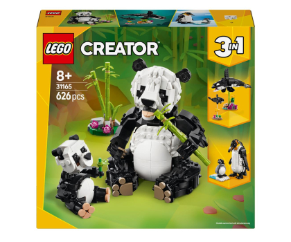 Klocki LEGO® LEGO Creator 31165 Dzikie zwierzęta: rodzina pand